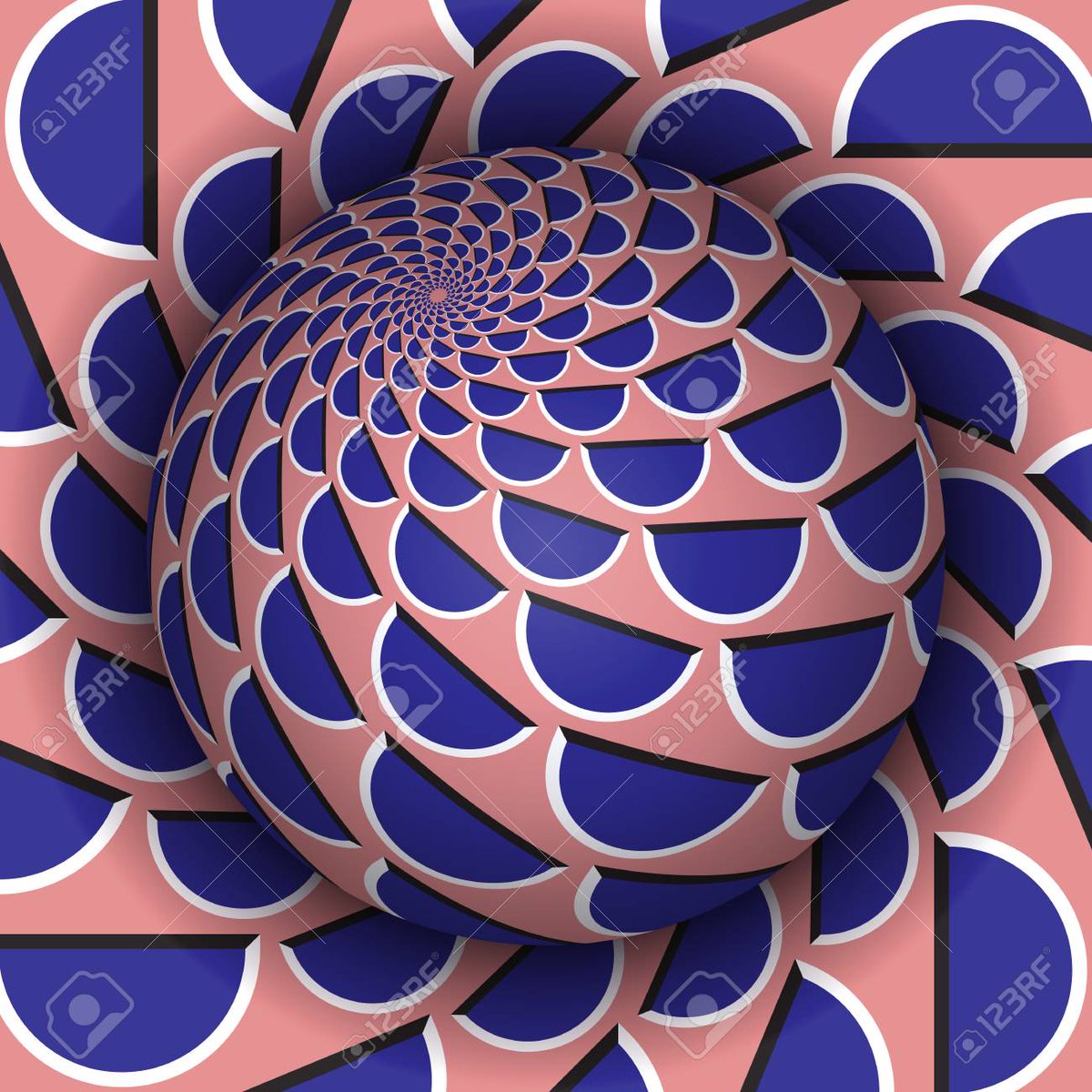 123rf.com/photo_10681760… Abstract 3d spiral background. #Psychedelicdesign. #Vectorillustration.