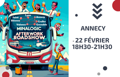Roadshow Minalogic s'arrête à Annecy <a href="/GrandAnnecyOff/">Agglomération du Grand Annecy</a>  Venez rencontrer la communauté de l'innovation numérique, (re)découvrir l'offre de services de @Minalogic et ouvrir de nouvelles perspectives de collaboration
 📅 RDV aux <a href="/les_papeteries/">Les Papeteries - Image Factory</a> Je m'inscris 👉 minalogic.com/evenements/roa…