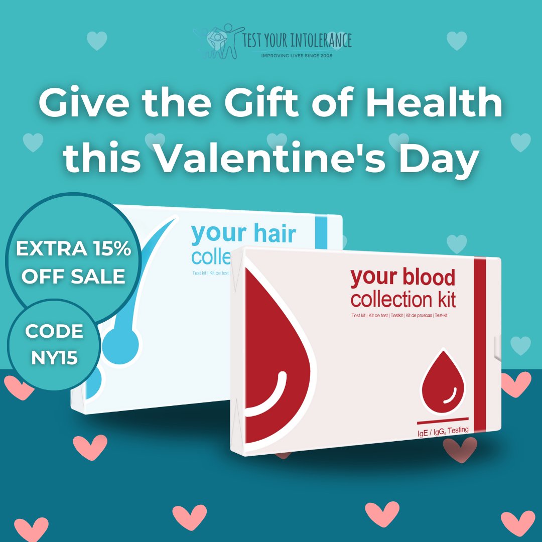intolerances's tweet image. Love is in the air, and so are our Valentine&apos;s Day sales! 💕

Shop Today! 🛍️
testyourintolerance.com

#ValentinesDaySales #GiftOfHealth #TestYourIntolerance