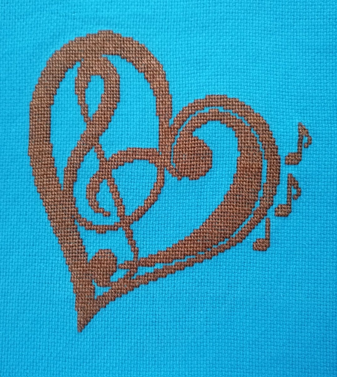 GSADR15's tweet photo. Blue Aida 14 canvas with different embroidery patterns https://t.co/3XZdQcOY5H