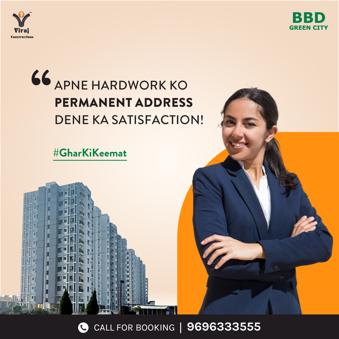 virajwebchat's tweet image. The true value of your home is realized when you have a permanent address to escape the stress of everyday hard work. #GharKiKeemat

Visit: virajconstructions.com
Call NOW: +91 9696333555

#2bhkflats #3bhkflats #VirajConstructions #bbdgreencity #bbdgroup