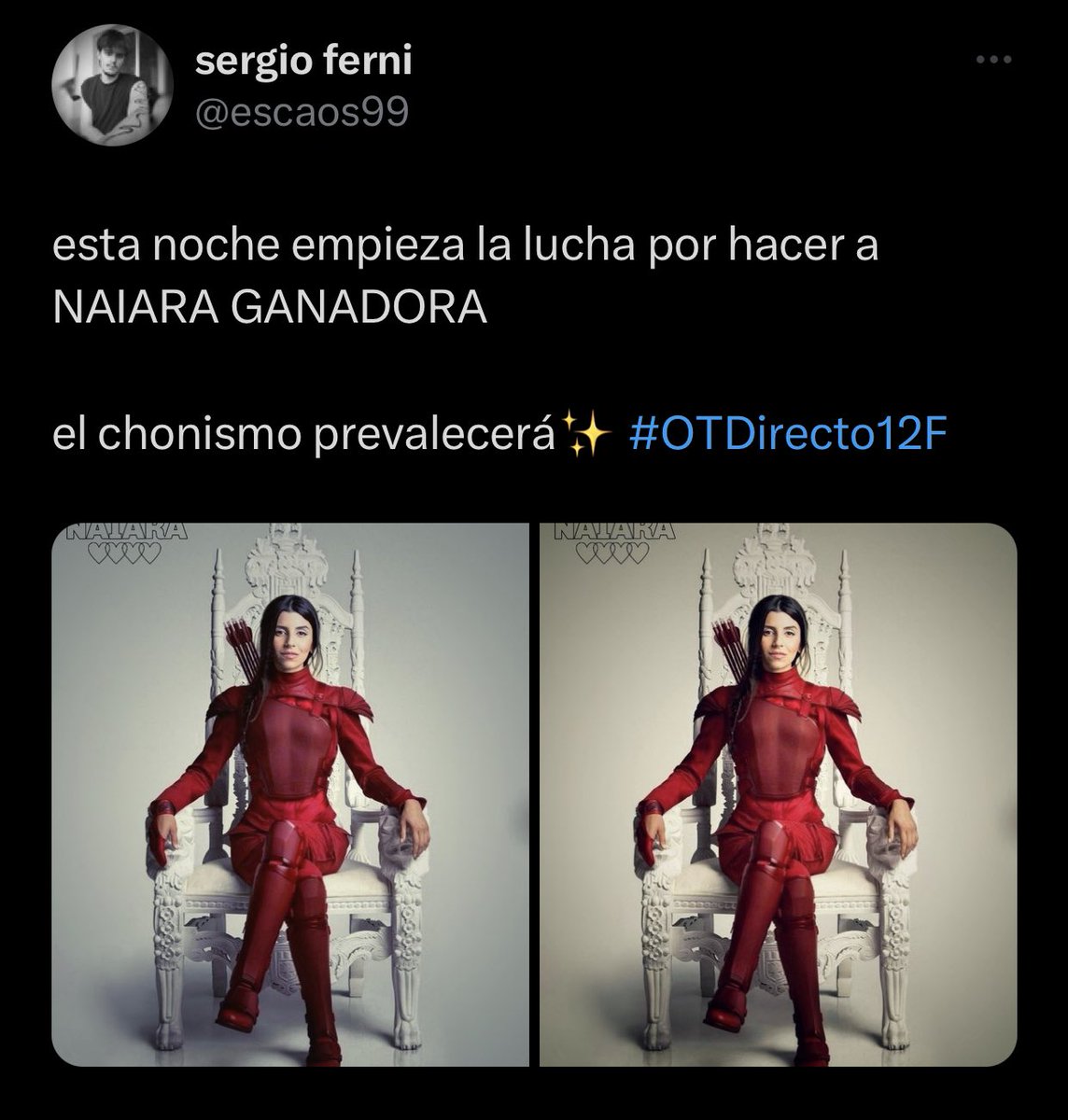 oye por favor un respeto que aquí la única que se ha enfrentado al capitolio ha sido ruslana