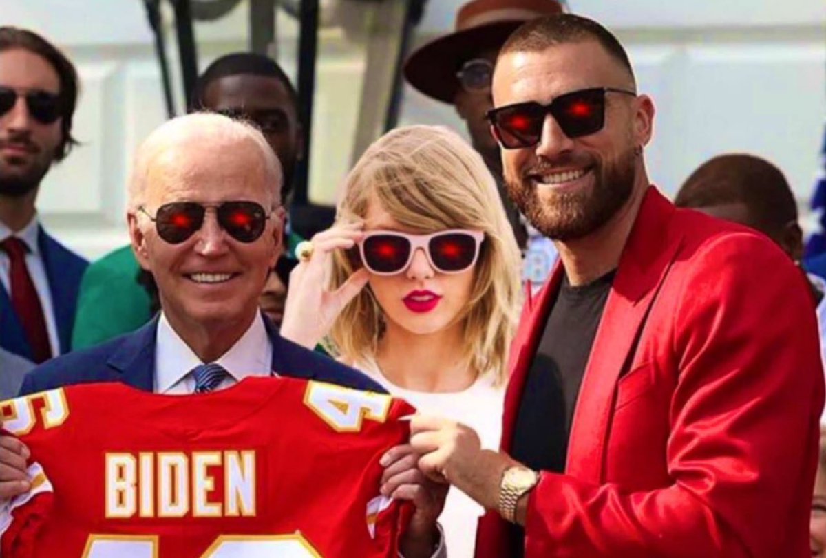 Laurieluvsmolly's tweet image. Taylor’s boyfriend will be visiting the Biden White House again!!