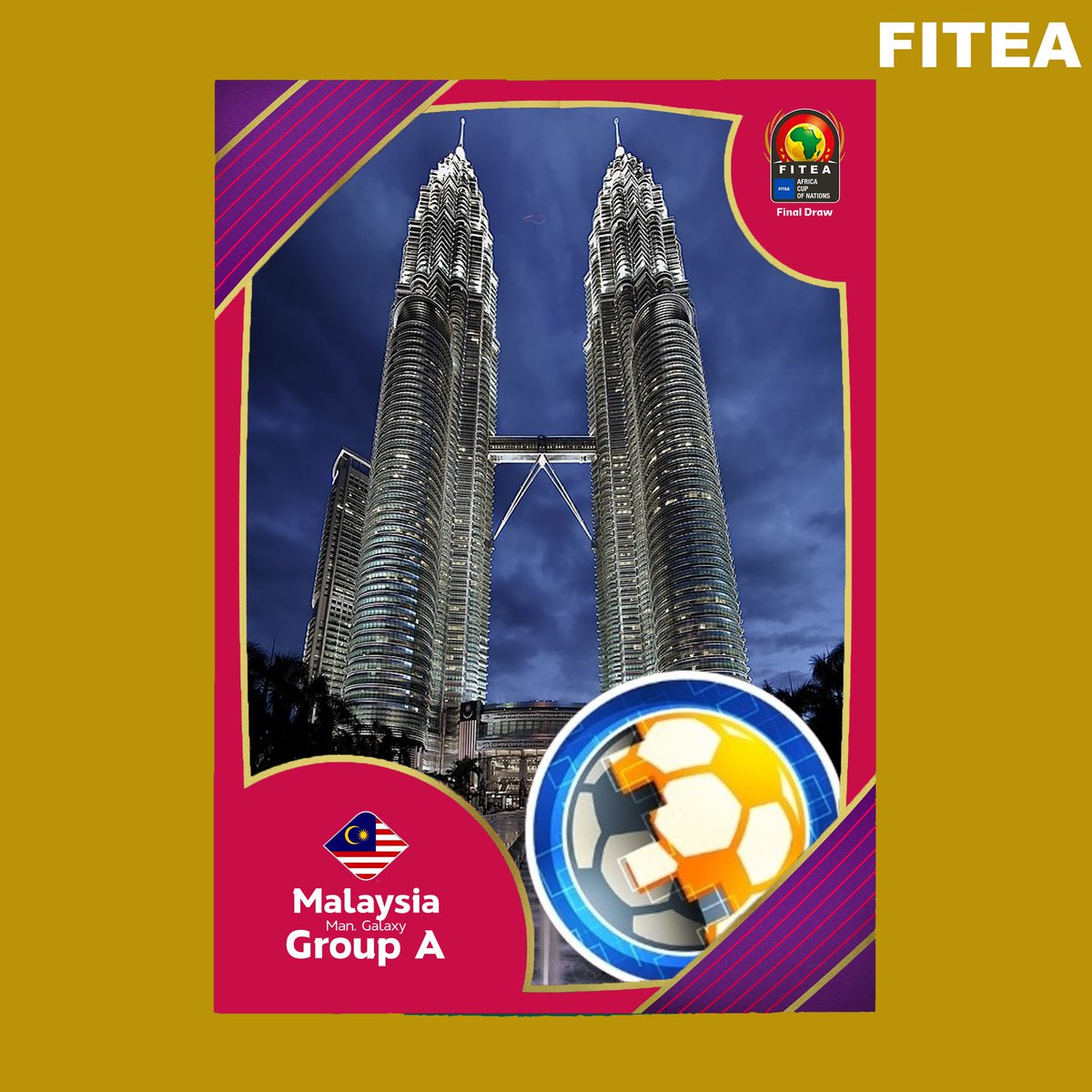 <a href="/TE_PA_/">TE Premier Association #TEPA</a> <a href="/LigaTopEleven/">Liga Top Eleven Indonesia 🇮🇩</a> <a href="/october_25_iraq/">Revolution</a> <a href="/Red_HawksFC_TE/">Red Hawks FC</a> 🇲🇾Malaysia are the third team drawn in Group A

👔𝘾𝙤𝙖𝙘𝙝: <a href="/LimDeWei2003/">ManchesterGalaxy FC</a>

𝗙𝗜𝗧𝗘𝗔 "𝗠𝗮𝗸𝗶𝗻𝗴 𝘁𝗵𝗲 𝗙𝘂𝘁𝘂𝗿𝗲"
#FITEAAsianCup #AsianCup2023