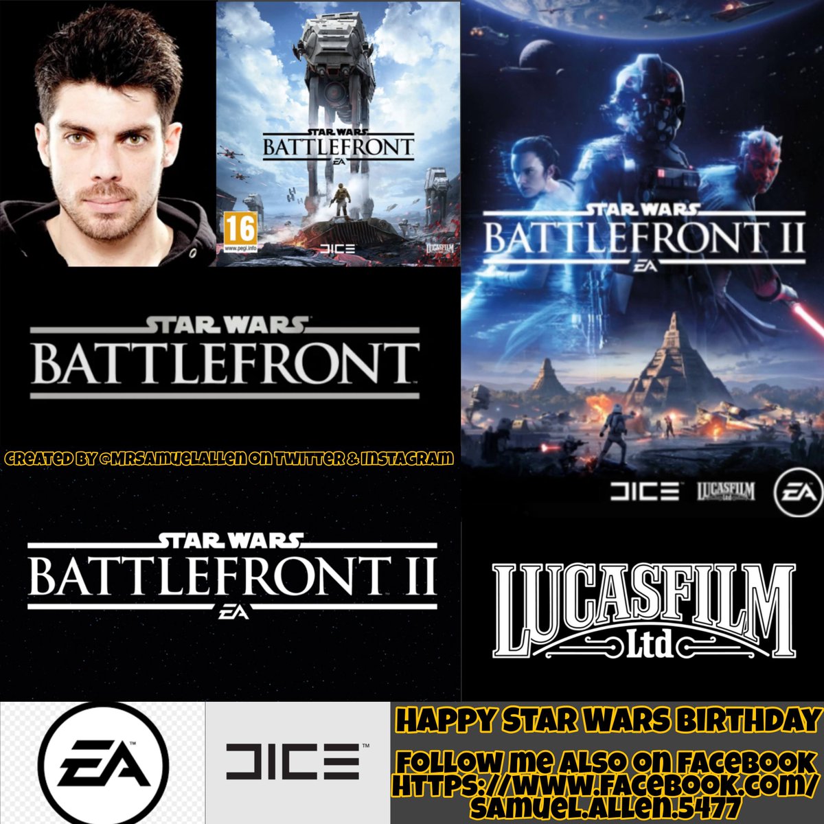 Happy Birthday to <a href="/RonanSummers/">Ronan Summers</a>, he provided a voice in video games #StarWarsBattlefront, #StarWarsBattlefrontII &amp; #LegoStarWarsTheSkywalkerSaga. Follow him also on Instagram instagram.com/therealronansu…. May he have a good one.