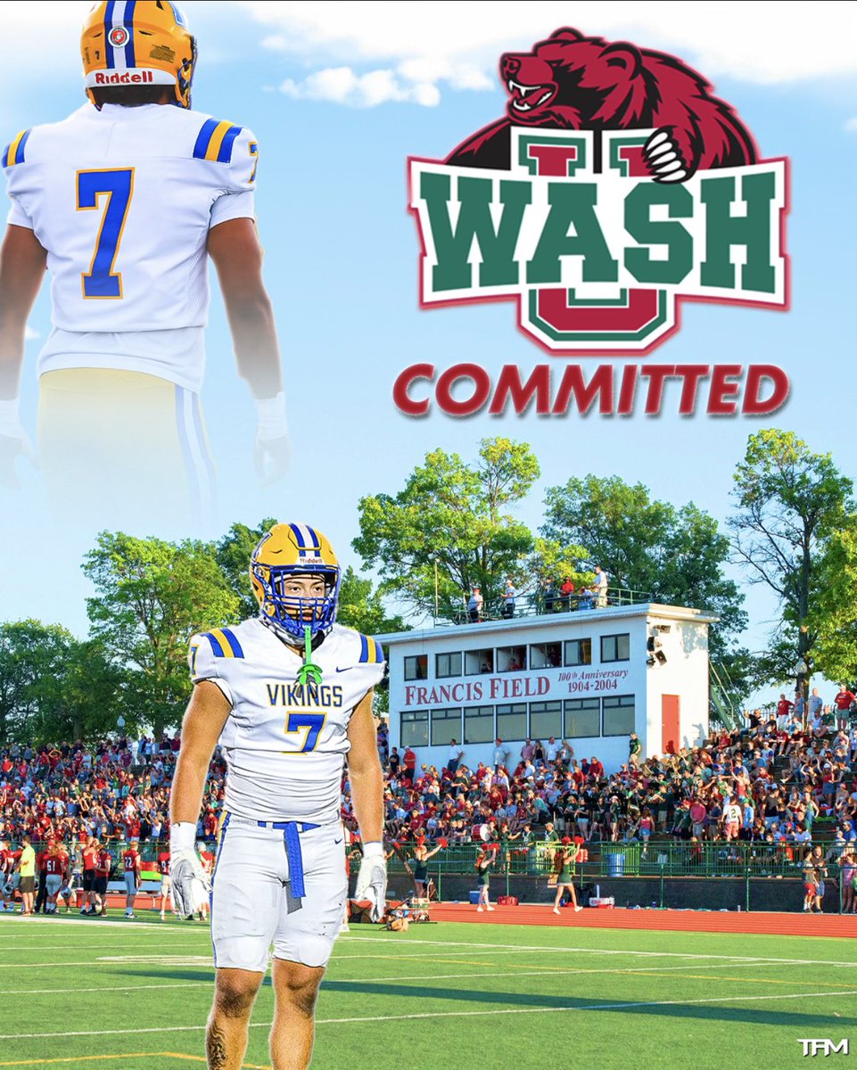 Committed. Beyond excited to get to work. @CoachAaronKeen @MuellerFBCoach @washufootball @FitzPerformance @Coachchojnacki @Howell_FB @FHVikings