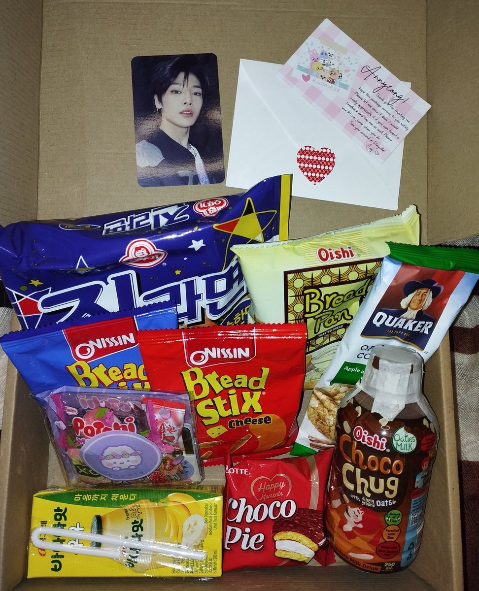 _HwangKkami's tweet photo. #from_innie
@_babybreadinnie ateeee photocard lang po napanalunan ko pero na surprised po ako sa package ๐ฅน๐ sobrang thank you po sa pinadala nyo iingatan at aalagaan ko po si Ayen ๐ซถ๐ฉท https://t.co/6eHc2DlfwQ