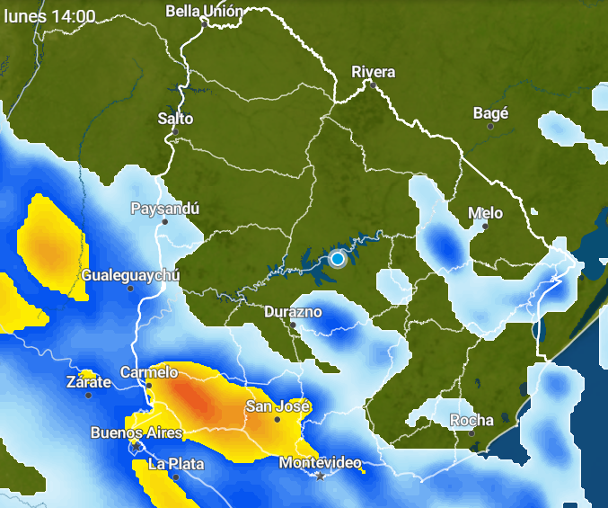AficionadoMeteo's tweet photo. Las próximas horas el desplazamiento de tormentas y lluvias. Es probable que se suspendan Eventos al aire libre #Desfiles - #Tablados y #Demás. Se reprogramen nuevamente. Por distintos puntos del país 🇺🇾. Lluvias y tormentas, persistir hasta la tarde/noche del lunes 12| #Aviso- https://t.co/cXNFWfgPA1