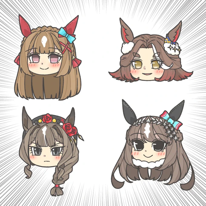 いいですよね…。#オリジナルウマ娘 