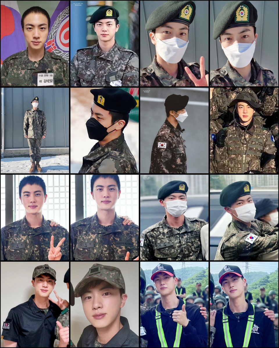 yuunarmy's tweet photo. 🐹 D-121 
碩珍已在軍隊服役14個月，他以14個月的時間相繼成爲連長、班長、助理教練、特種戰士、早期晉升下士、中士、班長…這樣的晉升速度實屬罕見， 對大多數人來說是難已實現的。沒有特權，像普通公民一樣服役，帶來模範的表現、非凡的勇氣和奉獻精神。 

阿米的驕傲金碩珍🫡 再四個月就回來啦！ https://t.co/sJnbvHOdiA