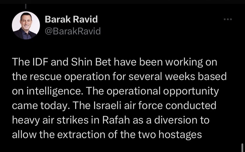 zei_squirrel's tweet photo. the Israeli regime just killed over a hundred babies and children to release two prisoners and the entire Western media and political class is celebrating it. They don't even realize that this is the perfect justification for Hamas' October 7 operation, which they call pure evil https://t.co/QP4rGLM0HN