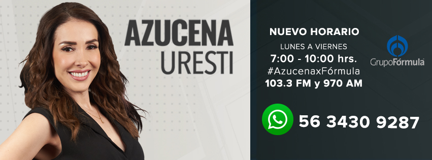 azucenau's tweet photo. ¡Muy buenos días! ¿Qué tal su fin de semana?   

Les invito a que me acompañen con toda la información que necesitan para comenzar su día en #AzucenaxFórmula por el 103.3 FM, 970 AM y https://t.co/89OK6cfqpy o a través de tu estación local de @Radio_Formula

¡Les espero!  😘 https://t.co/Pj0OFxeEG0