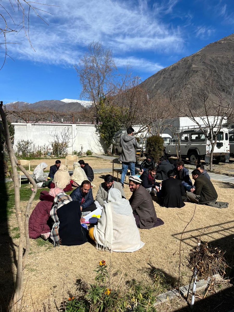 Living life in a full circle. My first AKU IED env ed elective student, co facilitating our climate fellowship for teachers in KP in chitral yesterday.. Geared up for day 2 :) #climateaction