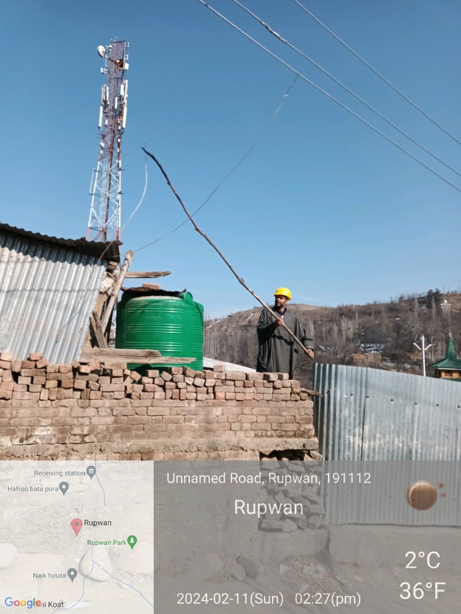 kpdcloffice's tweet image. #DisconnectionDrive
Disconnection drives have been intensified in the jurisdiction of S/D Chrar-e-Sharief, Budgam, for non-clearance of outstanding energy dues by consumers: Er. Manzoor Dar, Ex. Engineer, Budgam.
@diprjk @OfficeOfLGJandK @Raj576113 @mussarat_zia