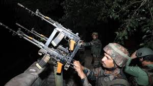 Alert #IndianArmy soldiers fired gun shots to shoot down the drone coming from Pakistan side. The Incident is between Nar and Mankote areas in Poonch.