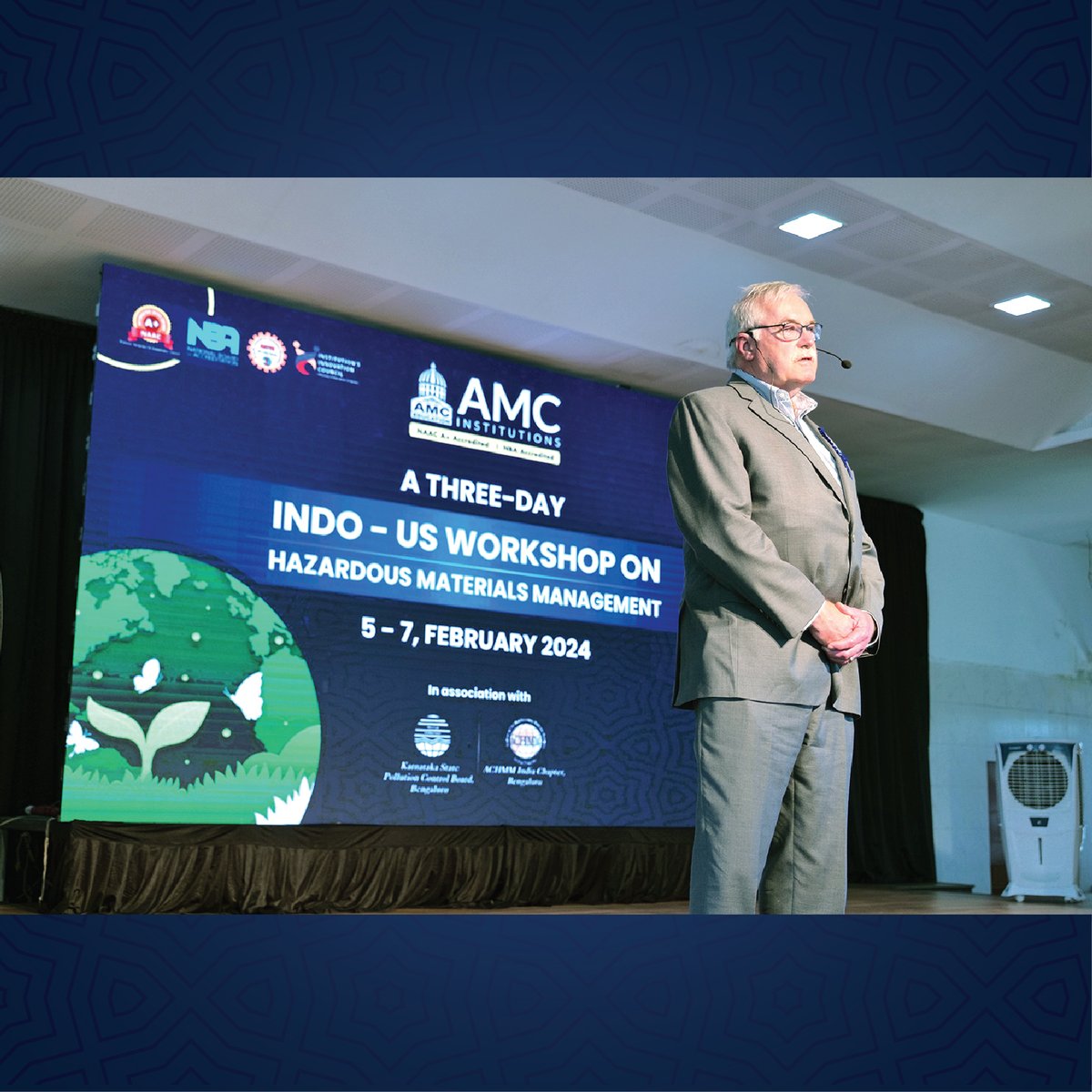 amcinstitutions's tweet photo. Grateful for the incredible success of the three-day Indo-US Workshop on Hazardous Material Management held on 5th to 7th february, 2024!
#hazardousmaterials
#workplacesafety
#environmentalprotection
#industrialsafety
#safetystandards
#toxicmaterials
#hazardouswaste https://t.co/wWIy4gyFG0