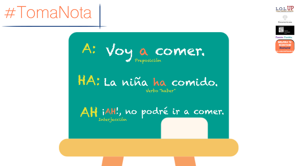 LinguaUP's tweet photo. ✍️ ¡Mejora tu #redacción!

📖 Y tú... ¿cómo lo escribes?

@UPMexico  | @Enfermeria_UP | @BellasArtes_UP | @EmpresarialesUP | @esdai | @FilosofiaUP | @UPingenieria https://t.co/HWdzRTrvOV