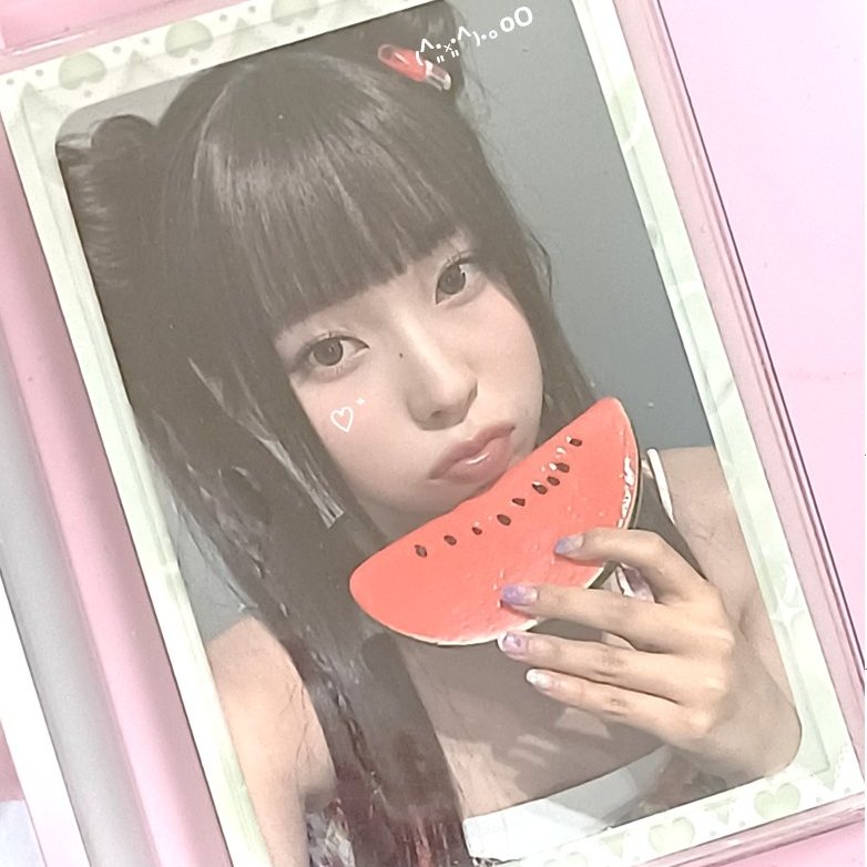 #뀨마의매입 
넘넘 갈망이였던 수박뀨,,🍉
드디어 오다⸝⸝ʚ̴̶̷̆ ̯ʚ̴̶̷̆⸝⸝
여러분 이건 진짜 실물파에요 실물 꼭 봐야 해요👍
짱코여움..🩷