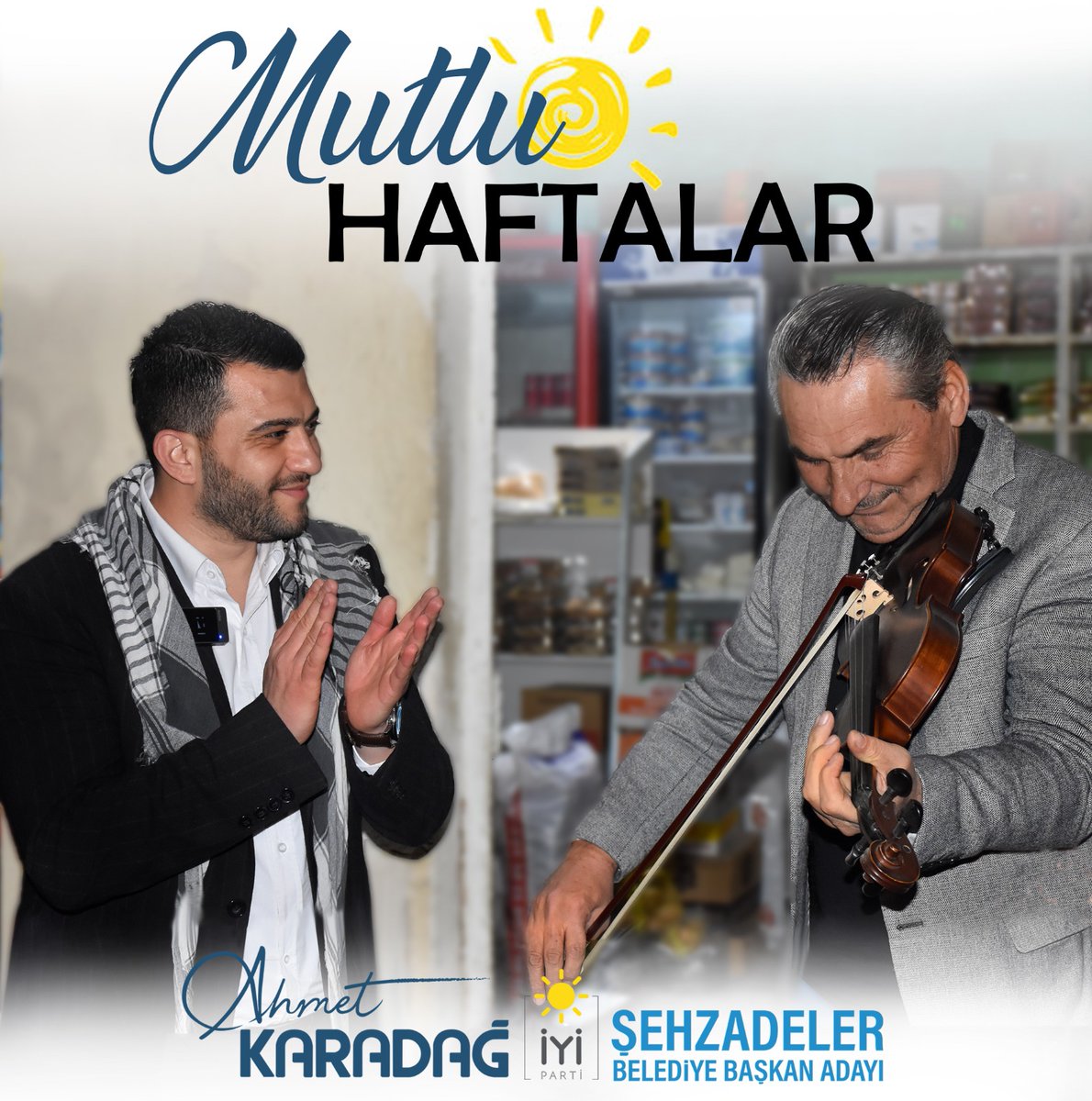 Mutlu Haftalar☀️

#bizimAhmet
#724Şehzadeler