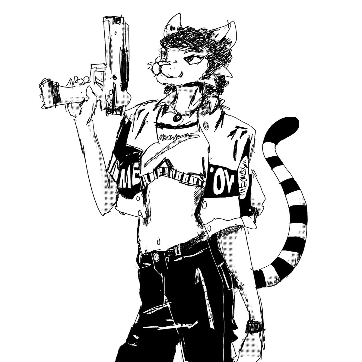 xnoons's tweet photo. kitty with a pew pew?!?!?
#furry #furryart #furryartist https://t.co/7n5gIAWhmv