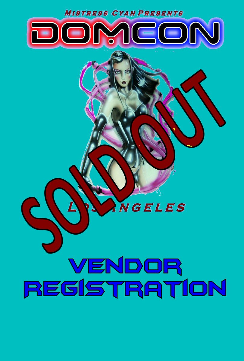 DomCon LA 2024 Vendor Booths are SOLD OUT! If you wanted a booth and missed getting one, get on the Waiting List by clicking on the following link... docs.google.com/forms/d/e/1FAI…