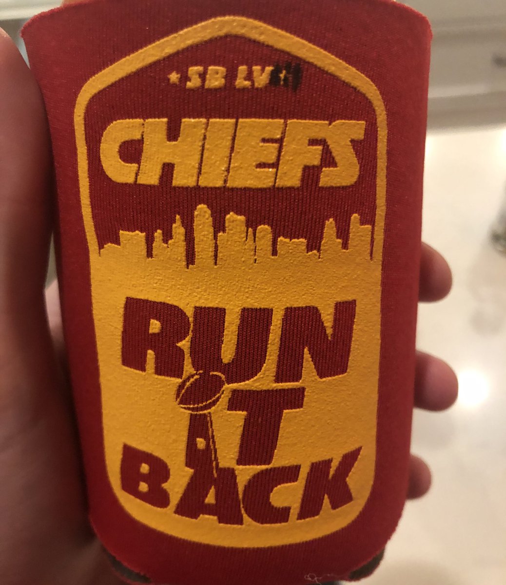 This koozie didn’t work out a few years back, thankfully got to update it for LVIII