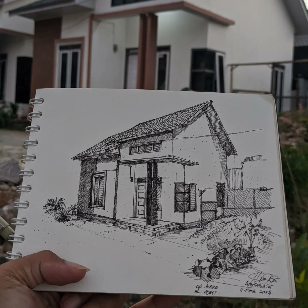 Latihan sketsa #sketch #koskah #art #architecture
