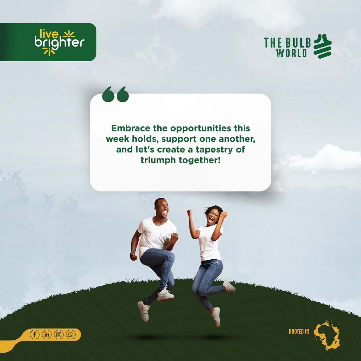 #ShineBright #MondayMotivation 

<a href="/thebulbworldBW/">The Bulb World</a>