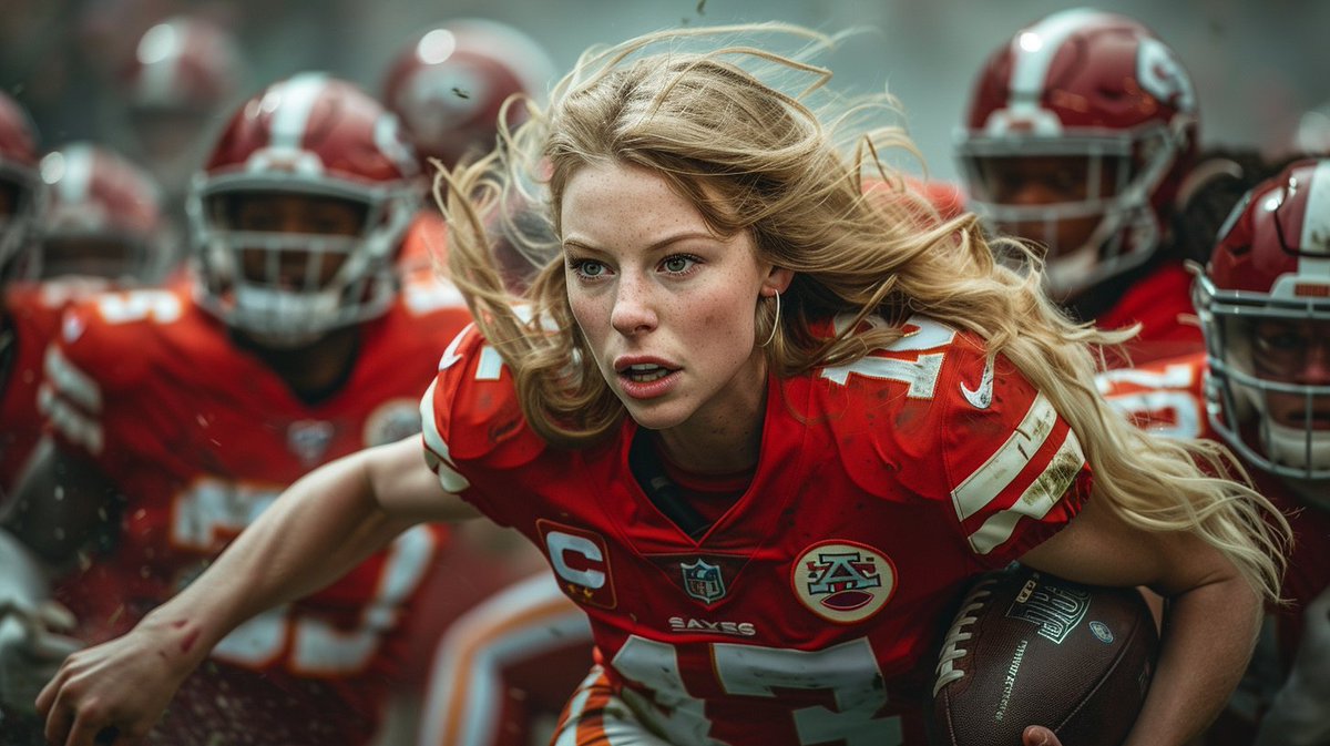 foreverin_space's tweet photo. We are going to tell our kids this is how the Chiefs won the Super Bowl. 

#SuperBowl2024 #TaylorSwift #Kelce #KansasCity #kansaschiefs #ChiefsVs49ers #Swifties #NASA #SpaceX #uniquegifts #fakenews #AIart #AIArtwork https://t.co/04VbzlnNBV