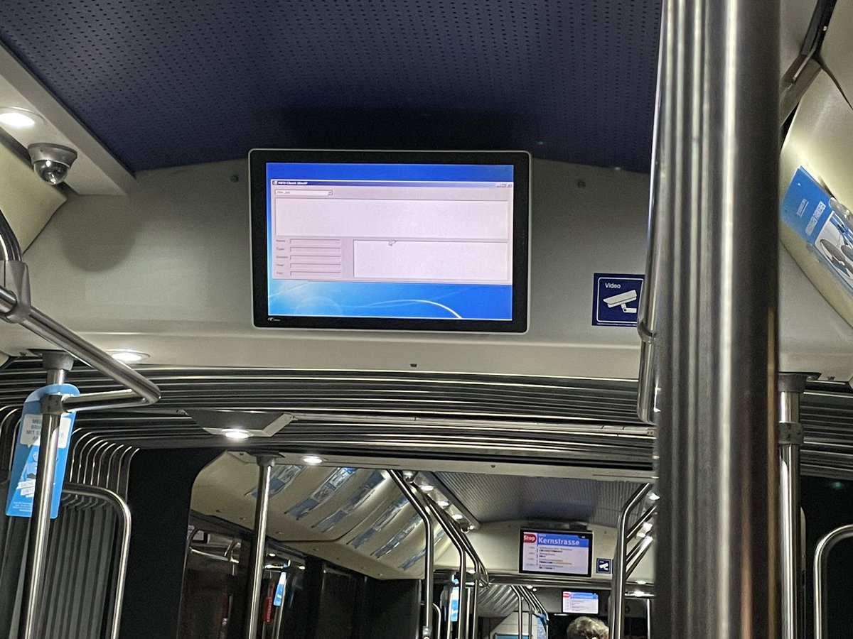 Auch der Bus muss mal neu starten 😉
#MontagMorgen