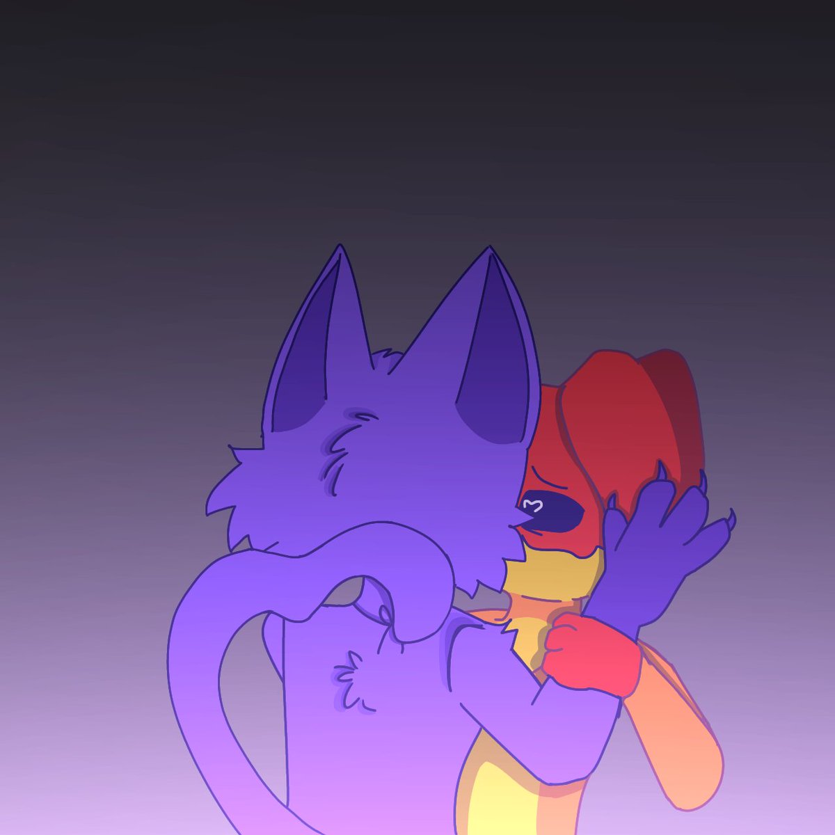 toxickaofang258's tweet photo. Catnap kissing dogday #dogday
#catnapfanart #catnap https://t.co/RFNN9a5MNa