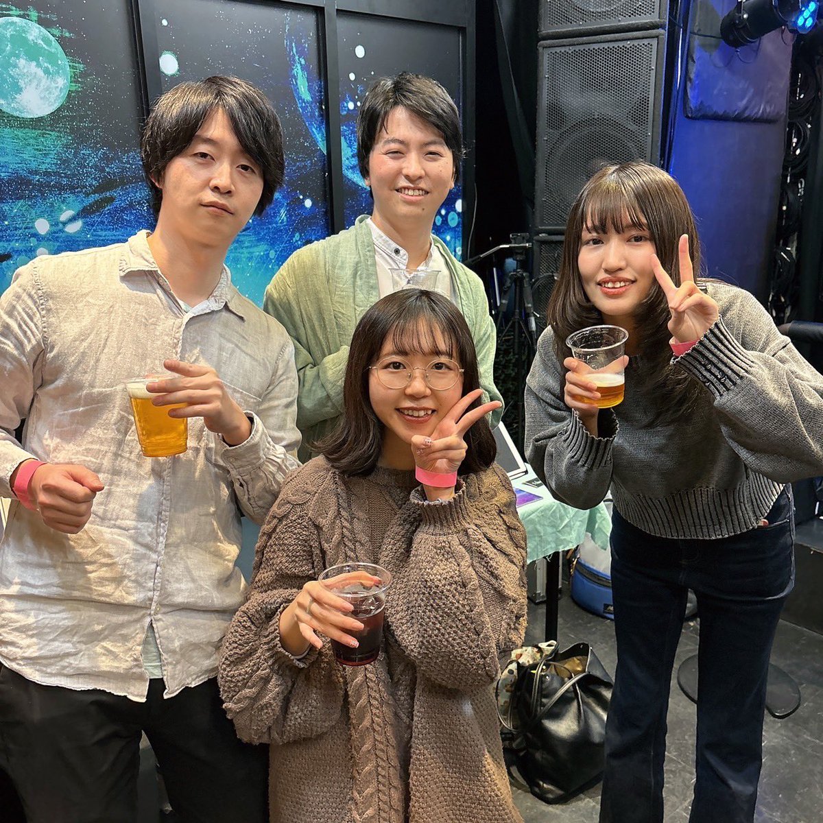 tolinium's tweet photo. 昨日は赤坂naveyfloor、toliniumラストライブでした！
これを持ってtoliniumは解散となります。

対バン様、スタッフ様、見てくれた皆様、本当にありがとうございました！！ https://t.co/MH6hS2BSUh