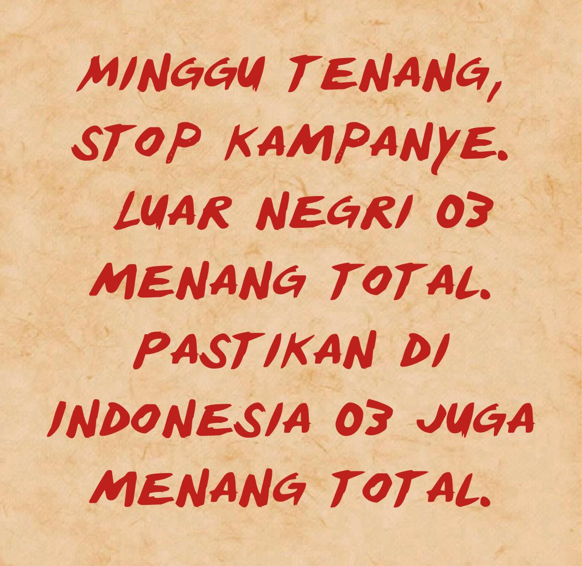 Saefudi76926229's tweet photo. Insyaa Allah di dalam Negeri @ganjarpranowo - @mohmahfudmd menang, Kunfayakun Kobul 🤲🤲.
RT Keraaas temen-temen 🤟🤟🤟 https://t.co/63TAcnUDWs