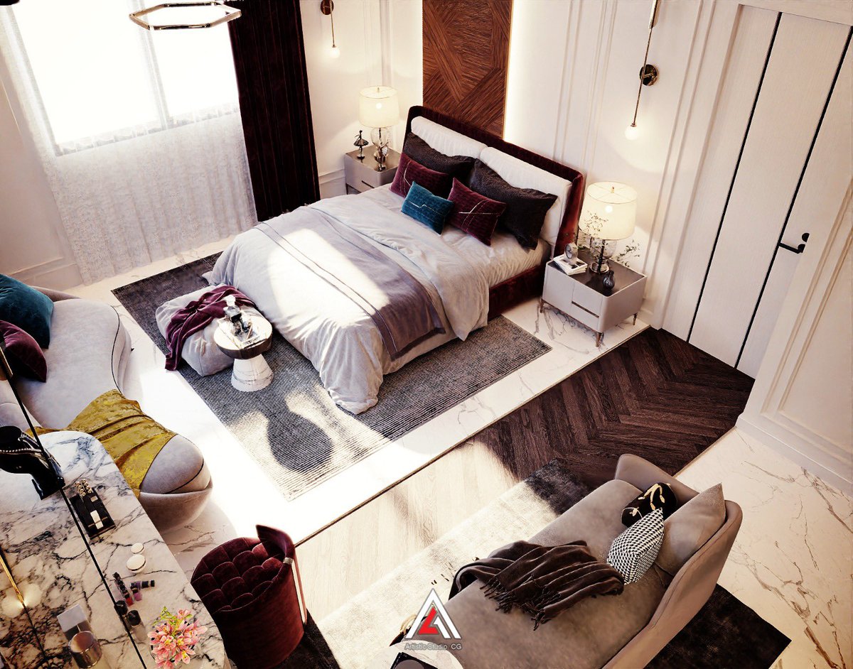 ArtisticCg's tweet photo. تصميم انيق لغرفة نوم 
الرياض المملكة العربية السعودية 
#تصميم_داخلى #غرف_نوم_مودرن #واقعى #render #vray #3dart https://t.co/DTu0bUiqel