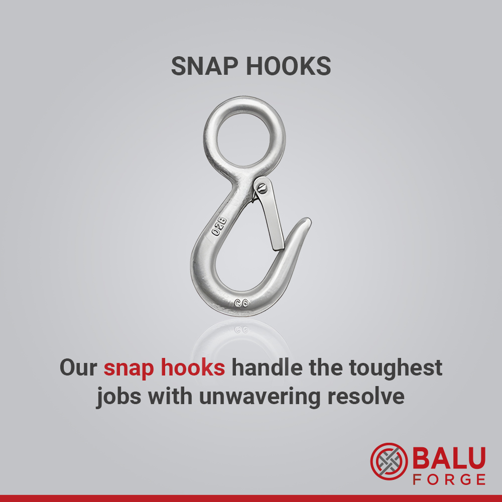 BaluForge's tweet photo. At Balu, we forge snap hooks of uncompromising strength, tailored especially for you.
#Balu #Baluforge #Hook #Snaphook #Manuacturing #Components #Forgedmetal https://t.co/AOYBAKpuS1