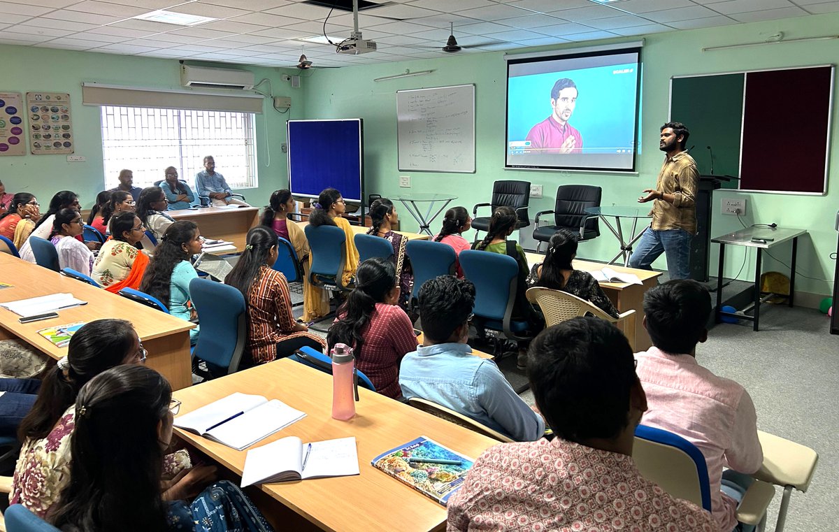ANGRAUPoshan's tweet photo. ANGRAU Agri Business Incubator Team organized orientation Programme on Agribusiness Incubation Scheme and Call for Applications of 7th Cohort to the students of Institute of Agribusiness Management, Tirupati on 08.02.2024 https://t.co/iDcBsnBdbt