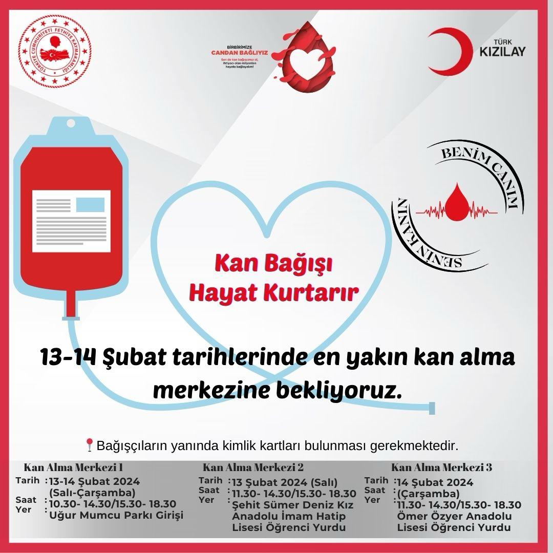 turk_subesi's tweet photo. Fethiye Kaymakamımız İsmail Hakkı ERTAŞ'ın koordinesinde düzenleyeceğimiz kan bağışı kampanyasına katılmanızı rica ederiz.
@fethiyegovtr https://t.co/V68V8R054H