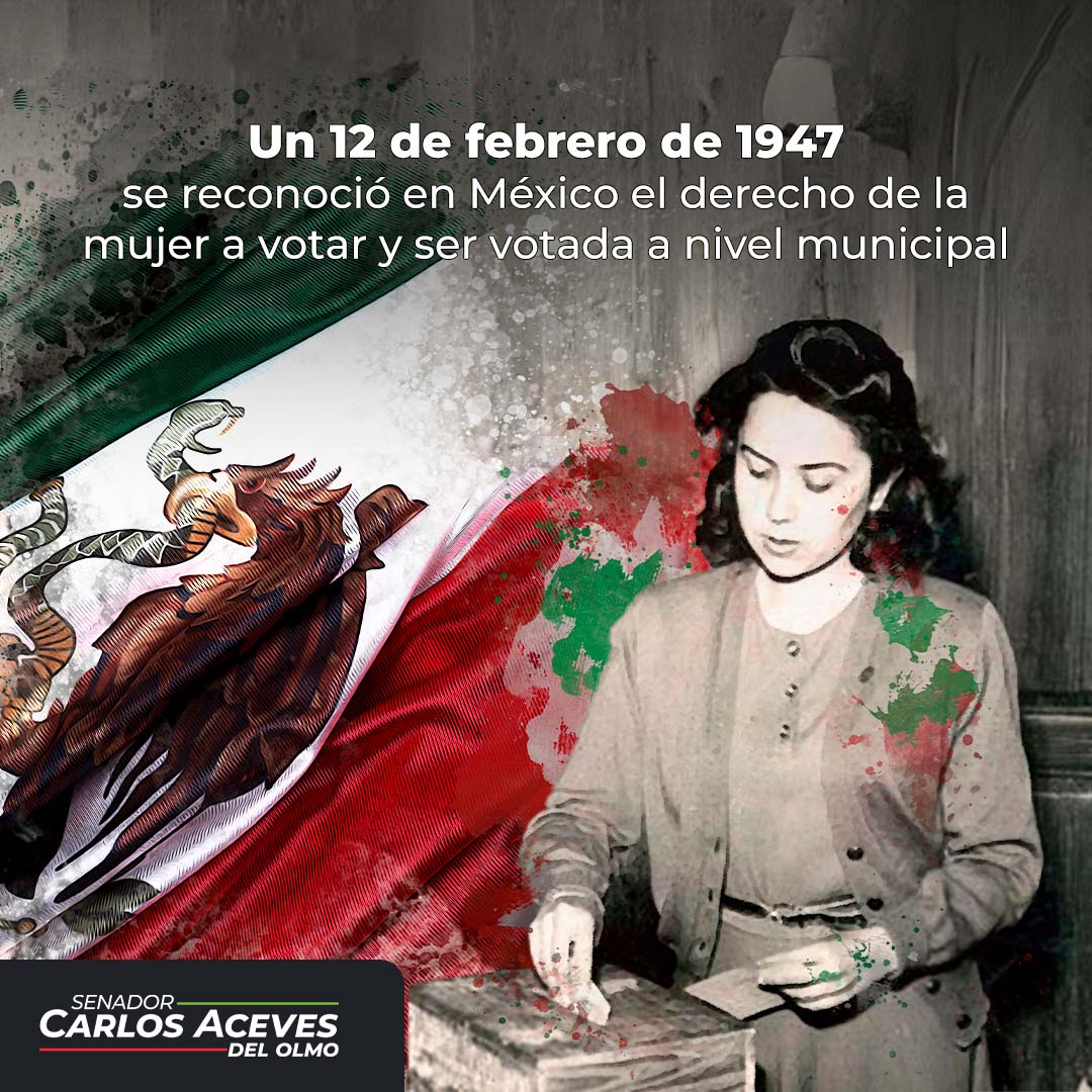 CarlosAceves_'s tweet photo. 🗳️🌹Un día como hoy en 1947, las mujeres mexicanas dieron un paso adelante en su lucha por la igualdad al obtener el derecho a votar y ser votadas a nivel municipal. Este momento histórico nos recuerda la importancia del empoderamiento femenino. 

¡Continúen haciendo historia! https://t.co/QMsJxEXrFL
