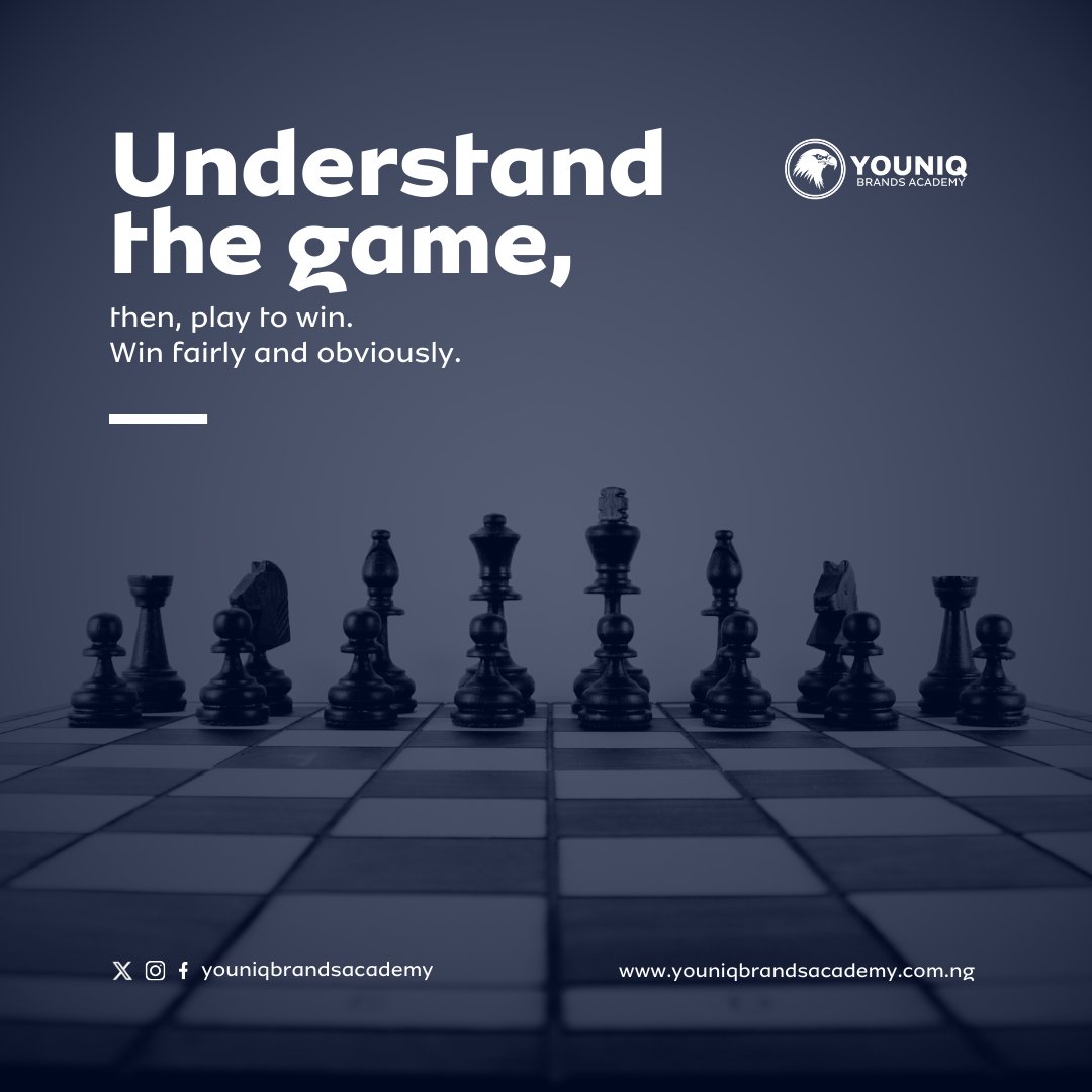 yba0000's tweet photo. "In the game of life, play by the rules, but be ruthlessly strategic."

#businessowner #businesstips #brand #brandowners #growth #marketing #growyourbusiness #growthquotes #entrepreneur #startups #gamestrategy #fairplay #winningmindset #strategywins #ethicalcompetition #playtowin https://t.co/SgzRVR5hZs