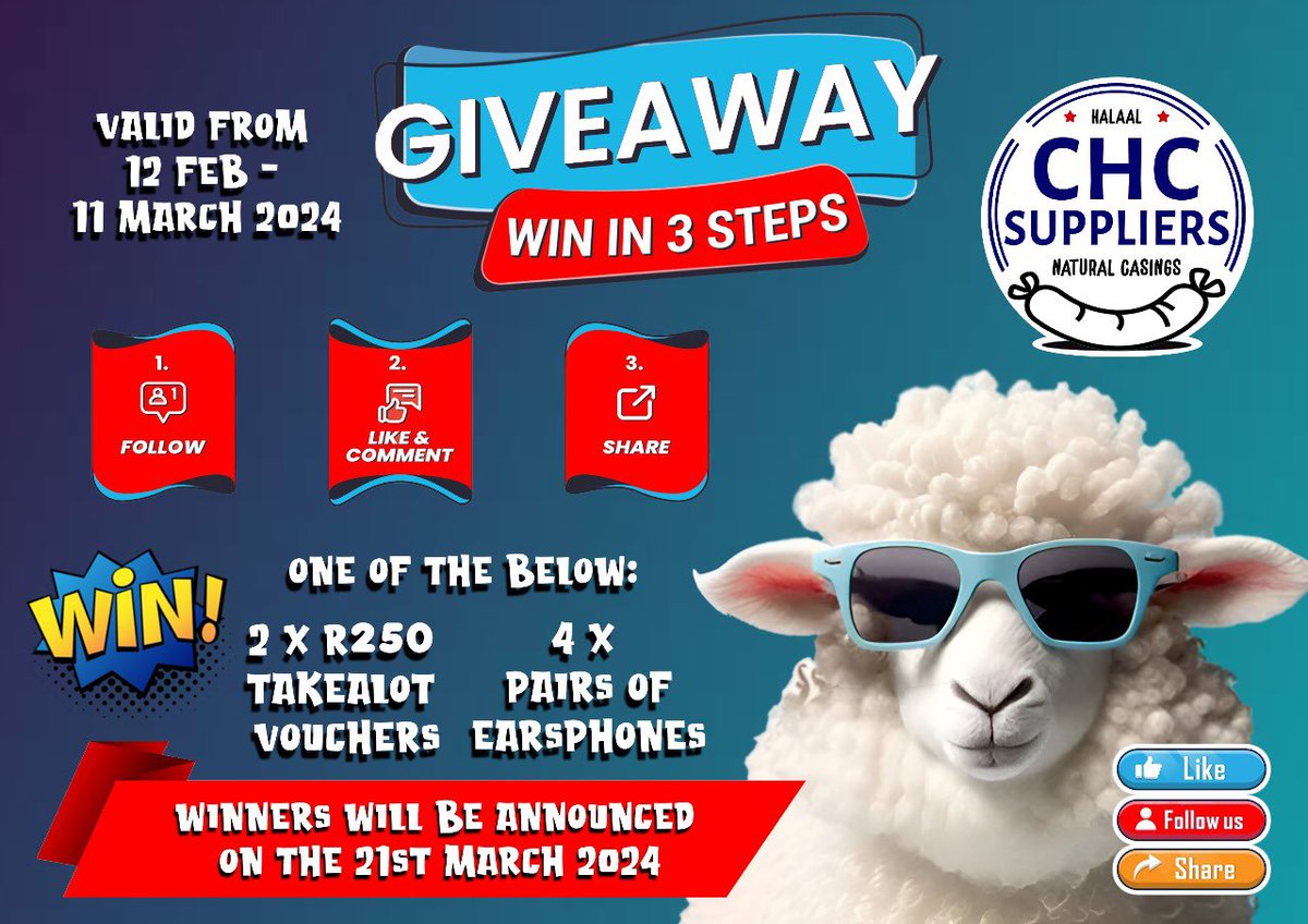 Copcasproducts's tweet image. Demo Fridays… We love promoting our products with our customers.

Speak to your Sales Representative about booking a demo on your favourite Copcas product…

#copcas #spiceitup #DemoFriday #localislekker #copcaswors #simplythebest  #coopercasings #sausagecasings