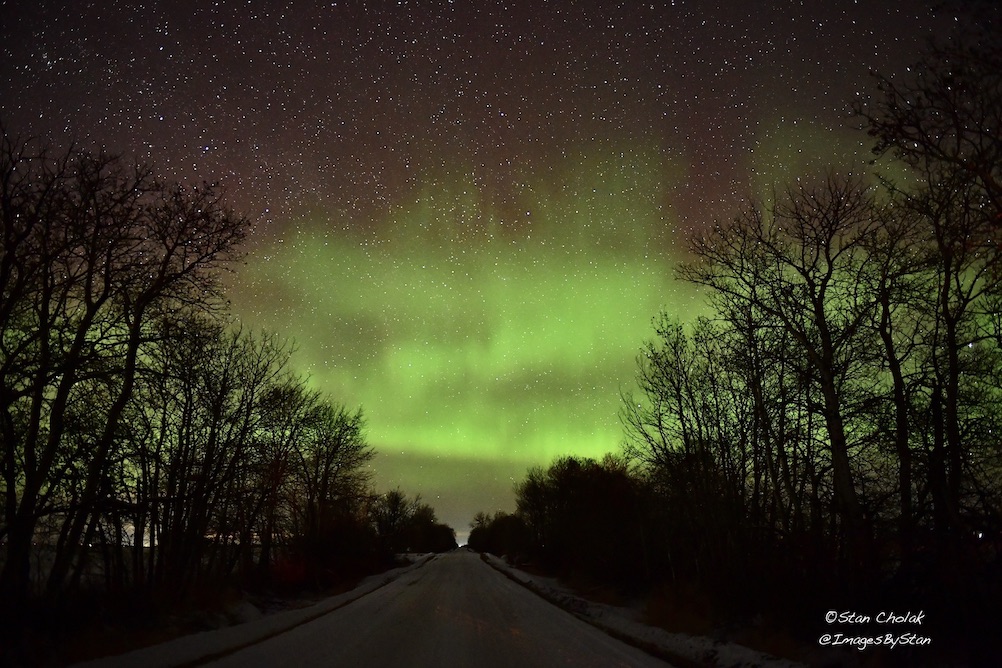 Todays early AM light show. #Aurora #Northernlights #spaceweather @mikesobel