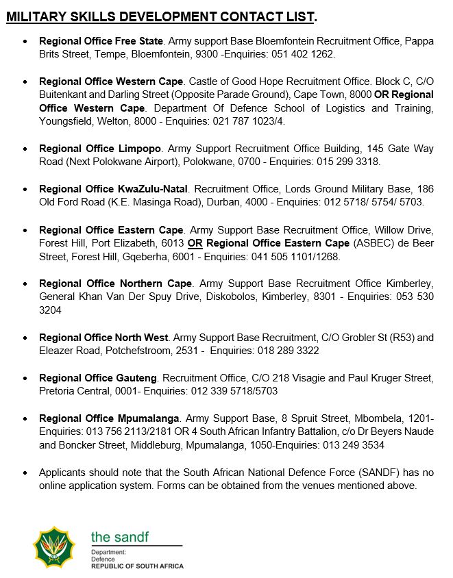 SA Navy || Application for Military Skills Development System (MSDS) – 2025 Intake. If you have not been contacted by 31 December 2024, kindly consider your application to be unsuccessful. MSDS APPLICATION CLOSING DATE: 15 MARCH 2024. THE APPLICATION FORM IS NOT FOR SALE!!!!