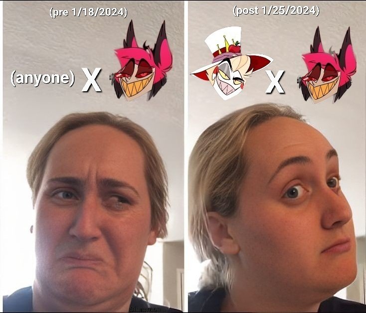 SinfulSinny's tweet image. Seems to be the general consensus 
📻🍎 #radioapple #HazbinHotel #Alastor #LuciferMorningstar