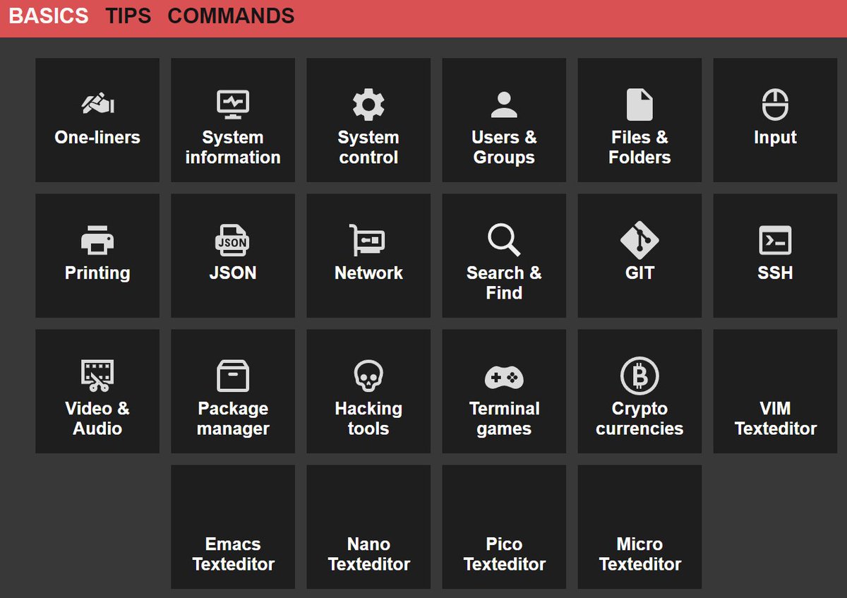 Eugeni_CAT's tweet image. 🐧 Comandos esenciales de Linux listos para copiar y pegar.
➡️ Via Web linuxcommandlibrary.com y también como APP para @android  github.com/SimonSchubert/… la aplicación tiene actualmente 5547 páginas de manual, más de 22 categorías básicas y un montón de consejos generales para