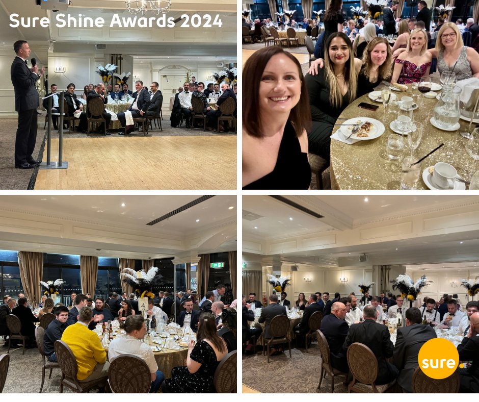 🌟Shining the spotlight on our stellar team is what it's all about!🌟
Recently we hosted the 'Shine Awards' - an evening full of glitz and glamour dedicated to rewarding the outstanding achievements of our remarkable team.
#FeelConnected #TeamWork #SureShineAwards