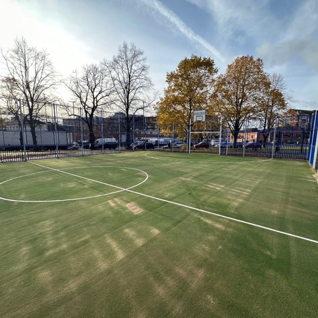 BinghamGround's tweet photo. It’s time to elevate your game!

Our Multi-Use Games Areas (MUGAs) are the ultimate solution for safe outdoor fun! Whether it's basketball, football or tennis, our quality installations ensure top-notch play every time. Get ready to score big and make memories on our MUGAs! https://t.co/xPILRVnV5G