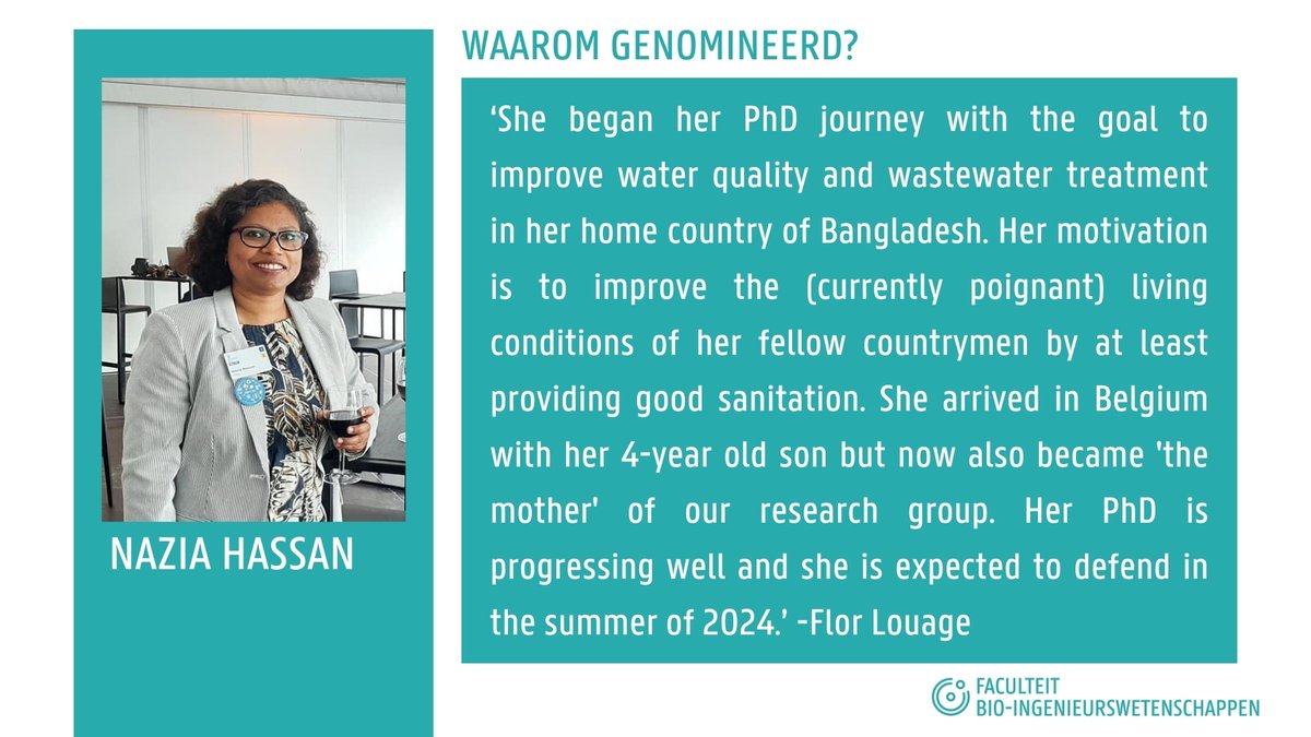 FbwUGent's tweet photo. On International Day of Women and Girls in Science, we also want to celebrate all women who contribute to science and encourage girls to pursue a career in science.

That is why we asked everyone to nominate a female colleague. Discover them here📷 https://t.co/zfDVoXOTLL https://t.co/heuVDSGR2T
