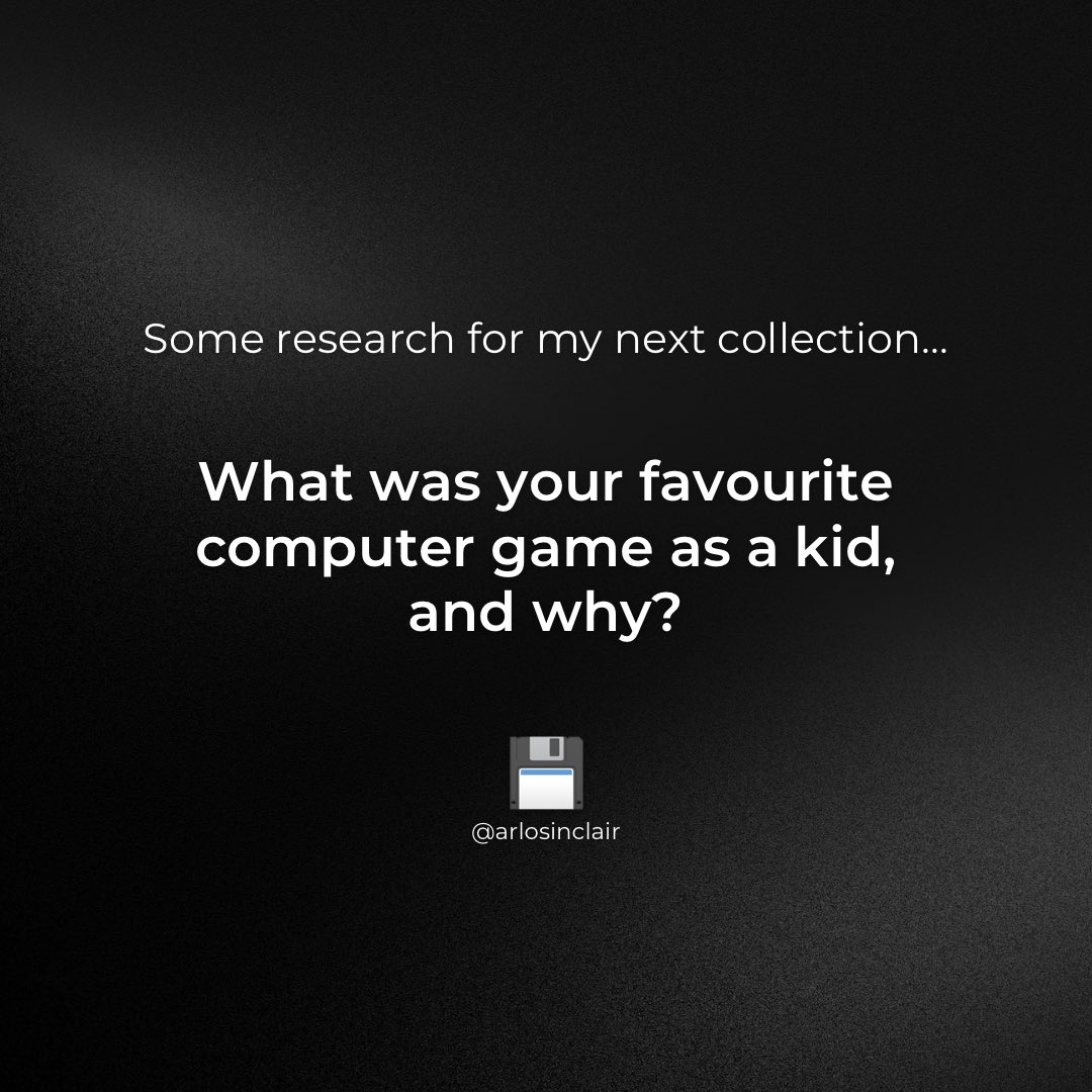 Let me know in the comments 🙏💾