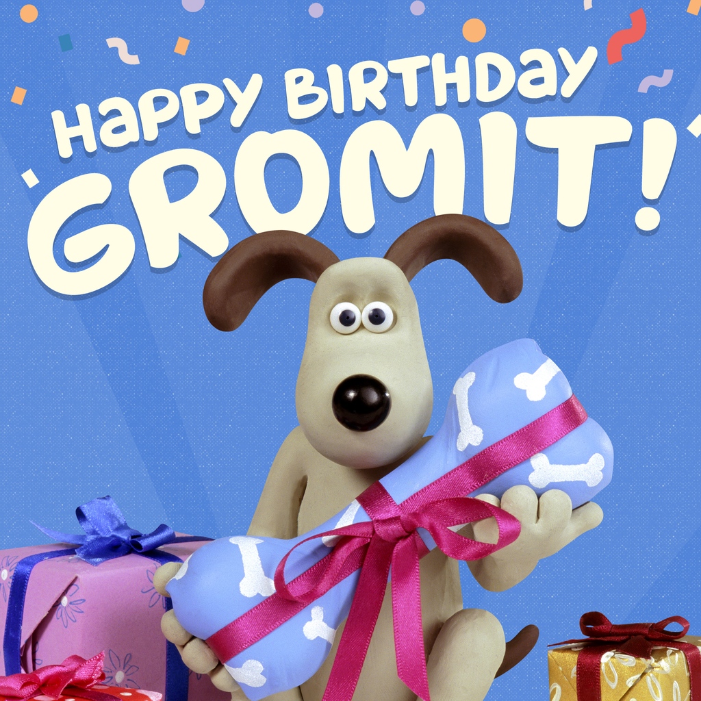Happy Birthday to Gromit! 🎉🎂🎈 #WallaceandGromit #Gromit #HappyBirthday