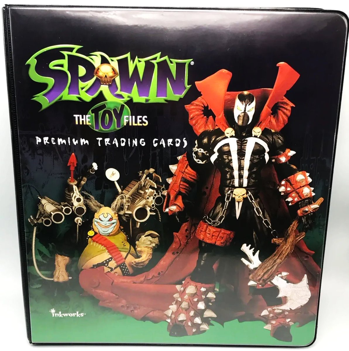 Spawn: The Toy Files Trading Card Binder (1998) #Spawn